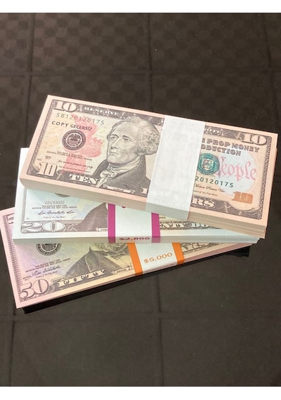 Aykar 300 Adet Karma Dolar Geçersiz Düğün Film Dizi Paraları (545990391)