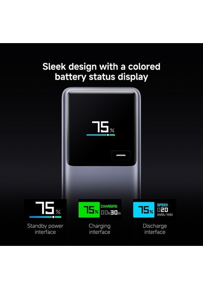165w Power Bank 10000mah Dahili Kablo