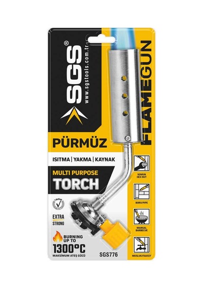 Sgs776 - Torch Şalümo Pürmüz Başlığı Sarı