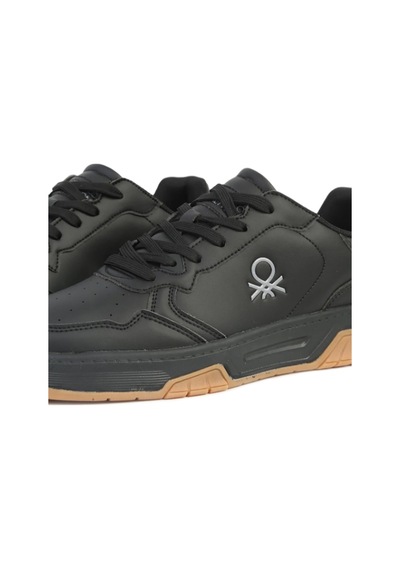 United Colors Of Benetton Benetton 11219 Erkek Günlük Sneaker Ayakkabı Siyah Siyah