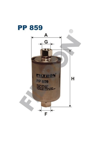 FILTRON PP859 YAKIT FİLTRESİ ROVER ROVER 200 220 2.0 GTİ 136HP 01