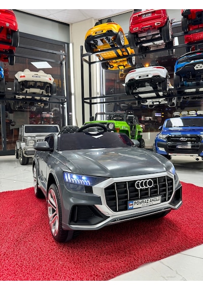 Audi Q5 Akülü Araba 0-5 Yaş Gri