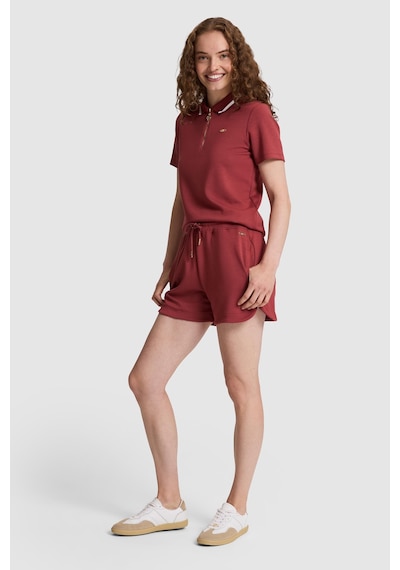 U.S. Polo Assn. Kadın Vişne Örme Şort 50323479 Vr223