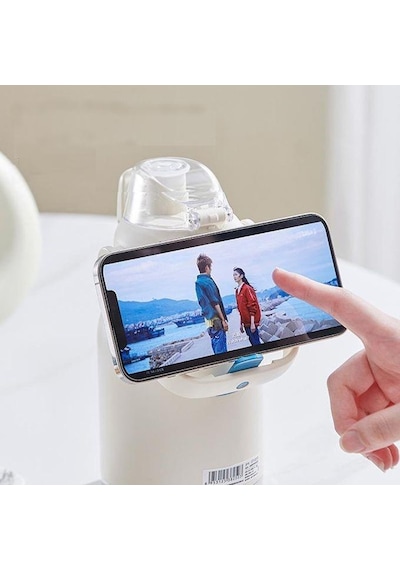 Shotay Çelik Termos Matara Phone Holder 1000ml Somon