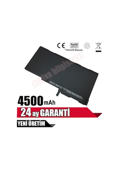 Ozturkbulent Retro HP Uyumlu Elitebook 840 G1. Cm03Xl. E7U24Aa Notebook Bataryası