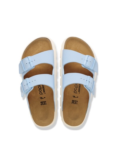 Birkenstock Arizona Chunky Bf Kadın Terlik 1031206-baby Blue Beyaz