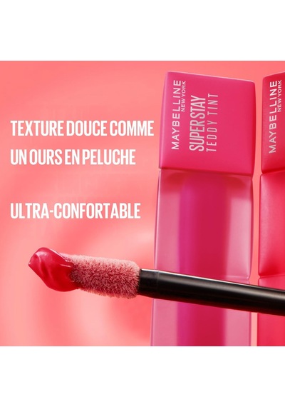 New York Super Stay Teddy Tint Uzun Süre Kalıcı Likit Mat Tint 40 Petalcore Çok Renkli