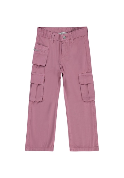 Civil Girls Üç Cepli Kargo 6-9 Yaş Pantolon - Pembe Gülkurusu