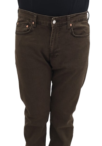 Hacker Denim Hacker Dmctekstil Erkek 1015 Kahverengi Yüksek Bel Rahat Kesim Boru Paça Jean Pantolon Hacker Denim Hacker Dmctekstil Erkek 1015 Kahverengi Yüksek Bel Rahat Kesim Boru Paça Jean Pantolon
