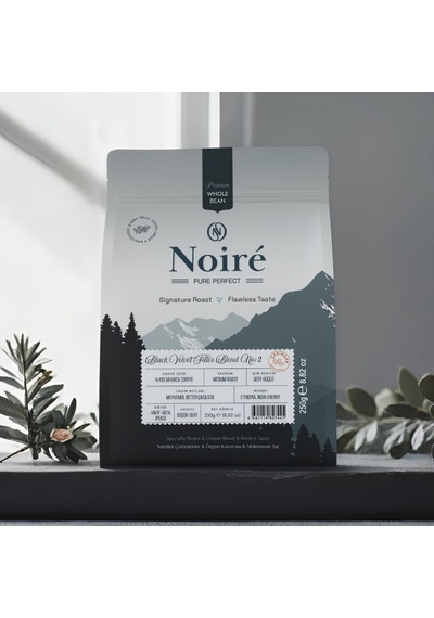 Noire Black Velvet Filter Blend 2 250g %100 Arabica Blend Çekirdek Kahve