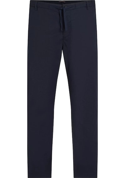 Tommy Hilfiger Erkek Th Denton Papertouch Pamuklu Pantolon - Lacivert Desert Sky