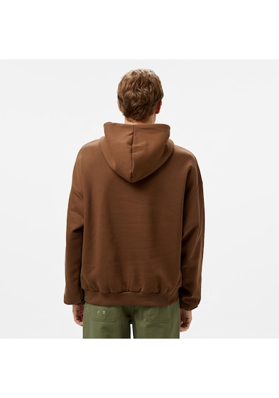 Karl Kani Kani Street Academy Os Erkek Kahverengi Hoodie Düz Km243-005 Kahverengi