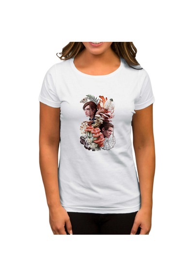 The Last Of Us 2 Fan Beyaz Kadın Tişört Beyaz