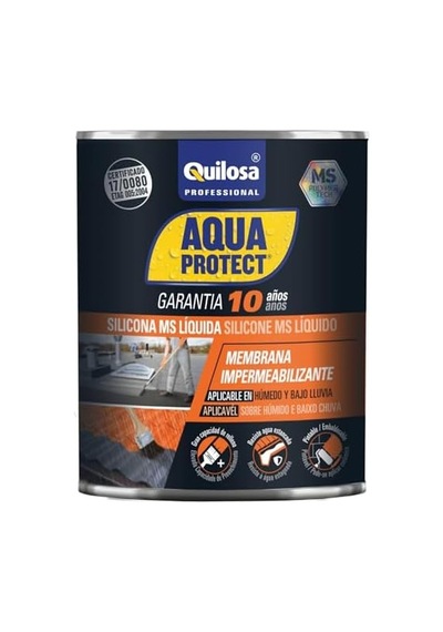 Quilosa Aquaprotect 1 Kg Gri Likit Ms Silicon Su Yalıtımı Ve Onarım Malzemesi