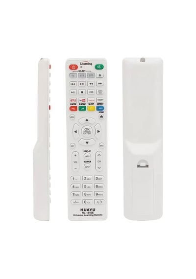 Hubrendy Sh Huayu Hl-1340e Tv-lcd-uydu-dvd Öğrenebilen Netflix-youtube-amazon Tuşlu Akıllı Kumanda
