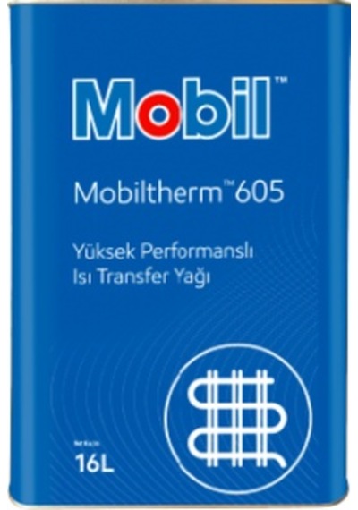 Mobil Therm 605 Yüksek Performanlı Isı Transfer Yağı 16 L