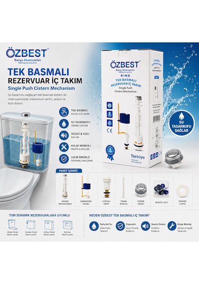 Basmalı Rezervuar İç Takım 5570 Diğer
