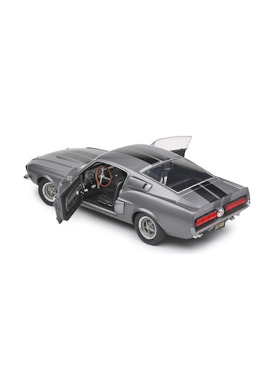 Solido S1802905 1/18 Shelby Gt500 Grey & Black Stripes 1967