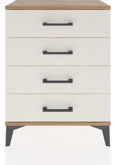 Arges Komodin 2 Raflı 60x30x80 Çam-aytaşı Çam