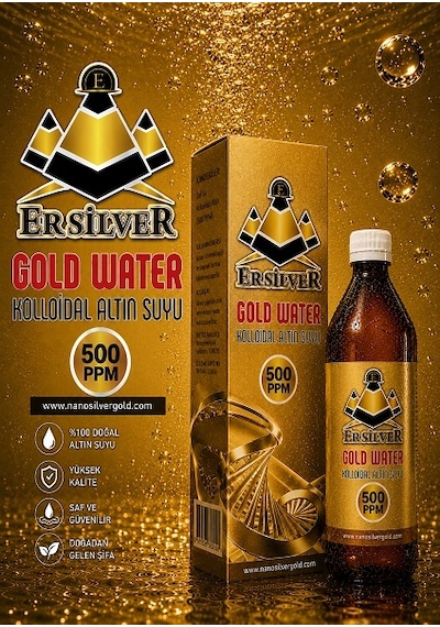 Kolloidal Altın Suyu 500 Ppm