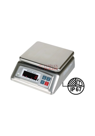 Jzc 15 KG x 05 Gr Paslanmaz Terazi