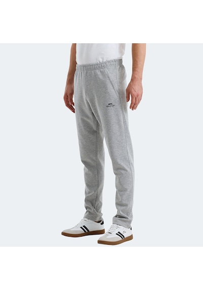 Slazenger VALDIS Erkek Cepli Gri Eşofman Altı