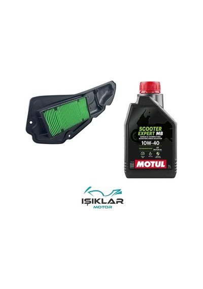Honda Pcx 125 14-17 Motul Yağ Ve Hava Filtre Bakım Seti Bs0033