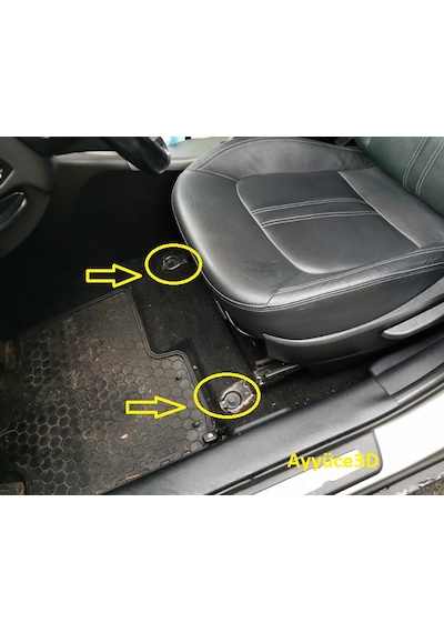 Ayyüce3d Kia Sportage 3 Ön Koltuk Vida Kapakları