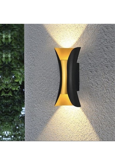 10 Watt Dekoratif Led Aplik, Modern Dış Mekan Aydınlatma Armatürü, Bahçe Duvar Aplik, Modern Armatür Diğer