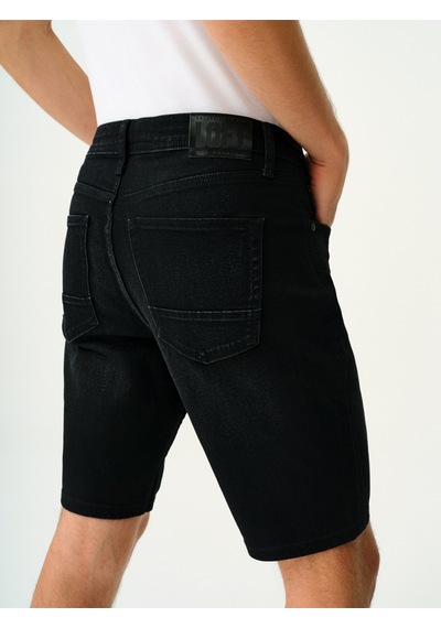 Slim Fit Erkek Şort Gri