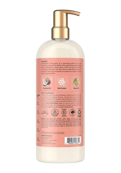 Shea Moisture Coconut & Hibiscus Bukle Kontrolü Ve Parlaklık Şampuanı 1 L