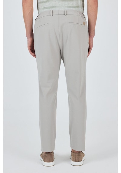 İmza Taş Rengi Esnek Yandan Cepli Casual Slim Fit Jogger Pantolon 1003250162 Taş