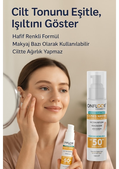 Onfloor Cilt Tonu Eşitleyici Güneş Kremi SPF50+ 100 ML