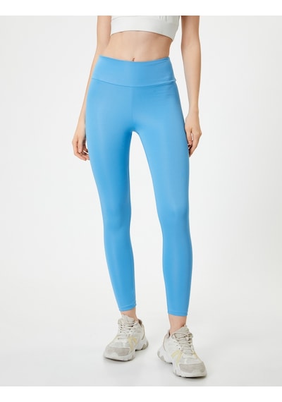 Koton Spor Tayt Slim Fit Normal Bel Mavi 4sak40338nk Mavi