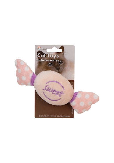 Cosmotex 8712695514800 Eastland Catnipli Öten Peluş Şekerleme 18,5cm