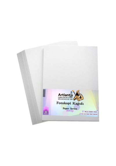 Fotokopi Kağıdı A4 Boy Artlantis 21X29.7 A4 Kağıt 100 Adet 1 Pake