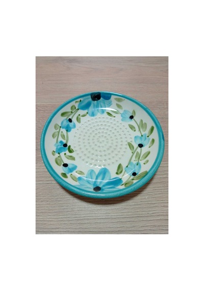 Bsg Design Seramik Sarımsak Ve Zencefil Rende Tabağı 13 Cm - El Yapımı Çini Rende - 945375397 Diğer