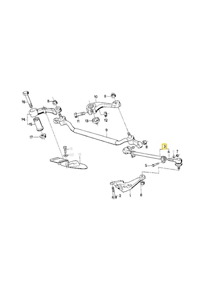 Bmw Uyumlu E24 E28 E31 E32 Ve E34 Frow Komple Yan Rot 32211135666