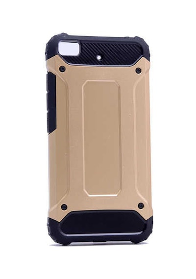 Noktaks - Xiaomi Mi 5s Uyumlu - Kılıf Çift Katman Koruyucu Crash Military Tank Kılıf - Gold Gold