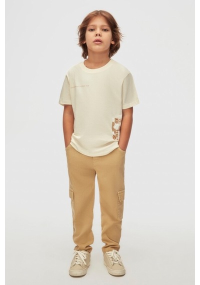 Xo Kids Erkek Çocuk Pantolon 4-8 Yaş 68511 Sarı