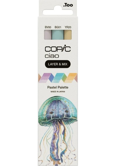 Cıao Layer & Mıx 2d Set Pastel Palette 3 Lu