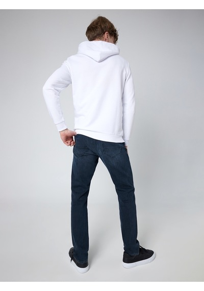 Regular Fit Erkek Sweatshirt Beyaz