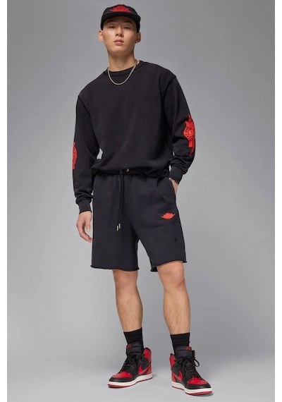 Nike Air Jordan Rare Air Fleece Short Black Pamuklu Erkek Şort Siyah Siyah