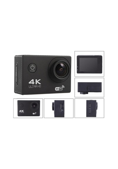 Aksiyon Kamera Wi-fi 4k Ultra Hd 170 Derece Diğer