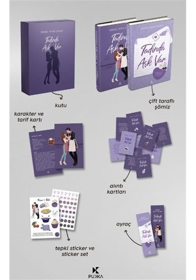 Tadında Aşk Var Kutulu Set / Tuğba Atıcı Coşar