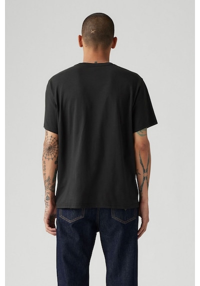Levi's Erkek Relaxed Fit Baskılı Siyah T-shirt - 16143-1500 001