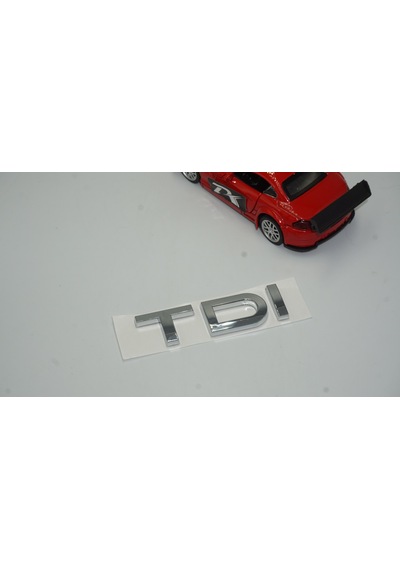 Dk Audi Tdi Yeni Nesil Bagaj Krom Abs 3m 3d Yazı Logo Amblem