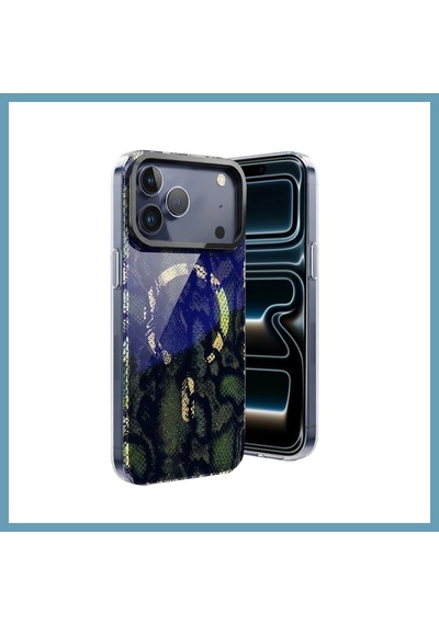 Bezos Onegif İphone 17 Pro Max Uyumlu Desina Magsafe Kapak - Desen 7 Mbt06