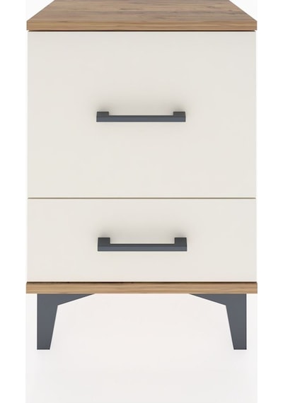 Arges Komodin 2 Çekmeceli 44x30x64 Çam-aytaşı Atlas Çam