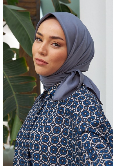 Silk Home Twill Eşarp 11343-37 Gri